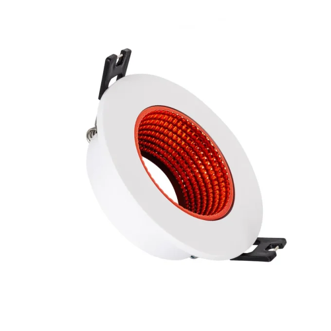 Collerette Downlight Ronde Orientable pour Ampoule LED GU10/GU5.3 plusieurs coloris