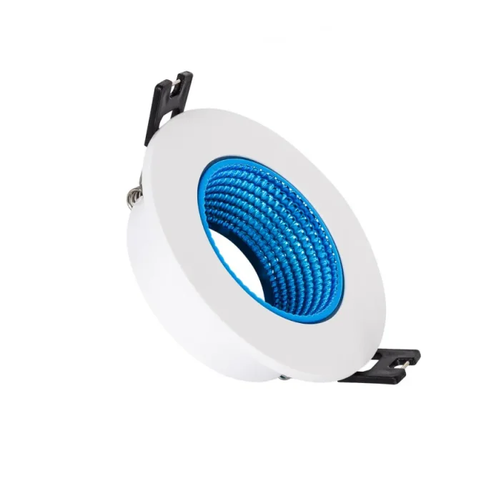 Collerette Downlight Ronde Orientable pour Ampoule LED GU10/GU5.3 plusieurs coloris