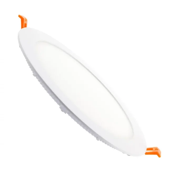 Dalle LED Ronde Extra-Plate 18W Coupe Ø 205 mm