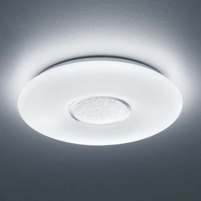 Plafonnier LED circulaire en saillie SMART RGBW et CCT avec connexion WIFI - 30W - IP20