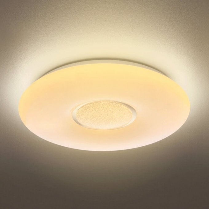 Plafonnier LED circulaire en saillie SMART RGBW et CCT avec connexion WIFI - 30W - IP20